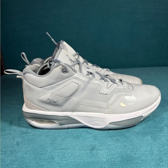 Nike Air Jordan Stay Loyal 3 Shoes Wolf Gray White  Men\'s Size 9.5 main image 3